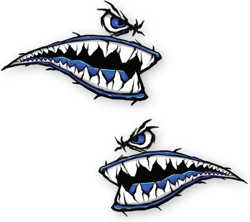 Shark teeth mouth pack vinyl - mouth,