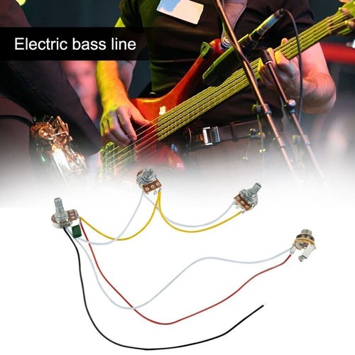 Prewired bass guitar wiring - bass,