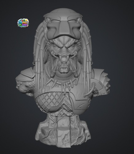 Jungle predator bust - jungle, figures