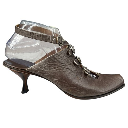 Cydwoq steamer brown leather - brown,