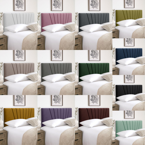 Headboard divan bed - bed, sunrise
