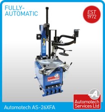 26" FULLY AUTOMATIC TYRE CHANGER / MACHINE  fitted with triple assist arm 240v 
