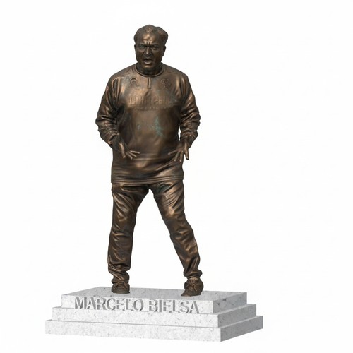 Marcelo bielsa statue - marcelo,