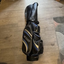 Motocaddy Golf Bag Black And Blue With Hood Used Condition Genuine MotoCaddy