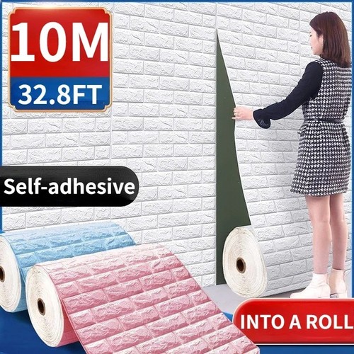 Self adhesive brick wall - self-adhesive,