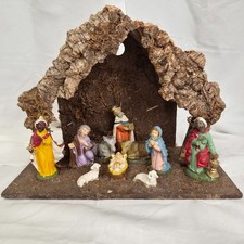 VINTAGE NATIVITY SET WITH