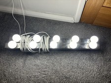 IKEA Musik Wall-Mounted Lamp Light for Dressing Table Hollywood Style X 2