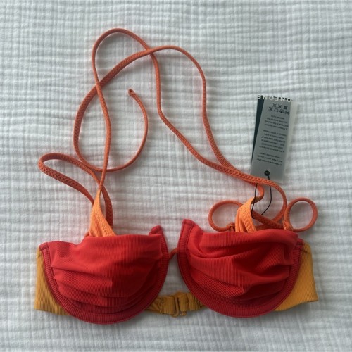 Nwt oneone colorblock halter - nwt,