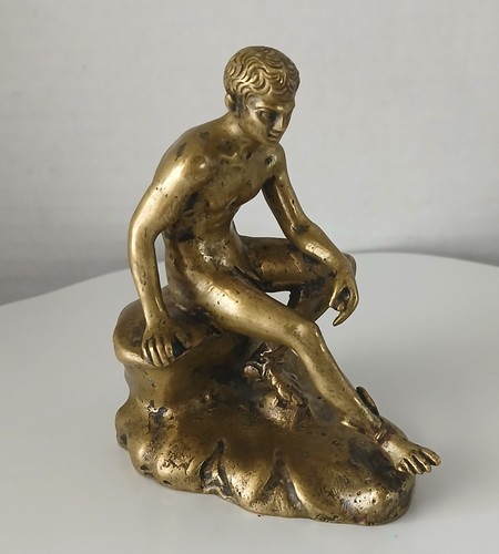 Seated hermes mercury - seated,
