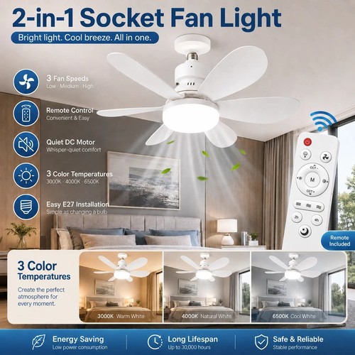 Modern led ceiling fan with - modern,