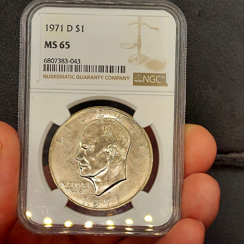 1971 eisenhower 1 - eisenhower, dollar