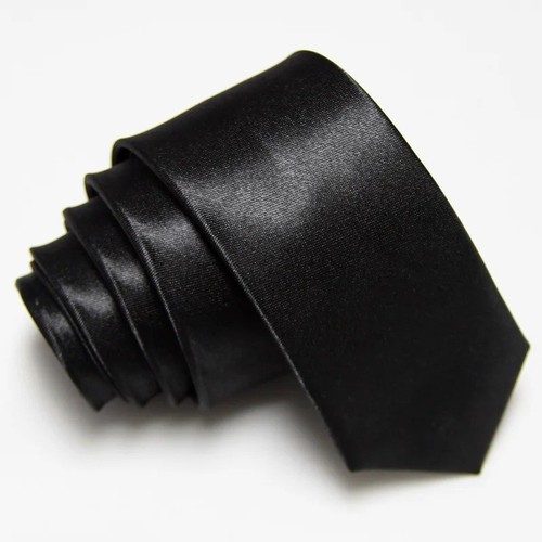 Mens tie plain solid colour - mens,