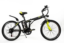 Refurbished Basis Boxer Electric 24" Wheel Alloy Folding E-Bike 6 Speed