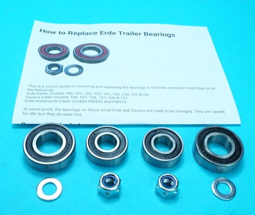 Wheel bearings for daxara - wheel,