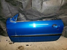 PEUGEOT 206CC CONVERTIBLE 2003 NEARSIDE PASSENGER SIDE DOOR SHELL PANEL BLUE KMF