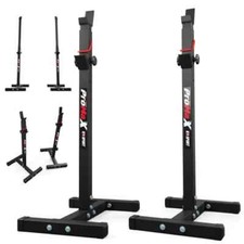 Squat Rack Barbell Stands Bench Press  Indoor Outdoor Gym Training - MADE IN EU