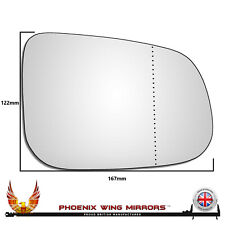 Right Hand Drivers Side Volvo V70 2008-2018 Wide Angle Wing Door Mirror Glass