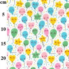 Polycotton Fabric Happy