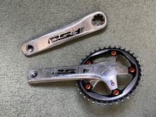 FSA Omega Crankset 172.5mm BB30 Single 38T X-Sync Chainring (off a Cannondale)