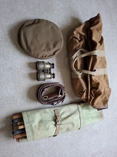 Ww2 canvas folding - chair,, sam