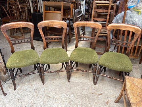 Balloon back dining chairs 4 - dining,