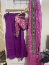 Custom Made bridal lengha dress asian indian pakistani Only Worn Once