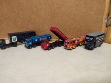 Five EFE & Lledo Lorries Been Used On Model Railway Layouts. 1:76 scale Unboxed