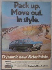 1968 Vauxhall Victor Estate Original advert No.1