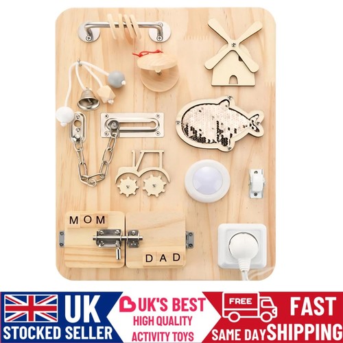 Toddler montessori busy board - toddler,