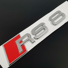 RS8 Audi Boot Sticker Badge 1