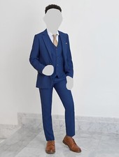 Boys Blue Navy Page Boy Suit