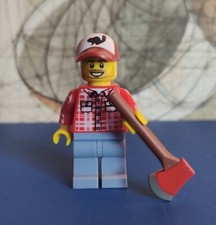 Lego Lumberjack Minifigure