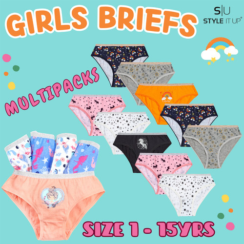 Girls underpants 100 cotton - girls,
