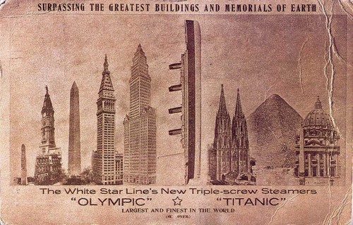 White star line rms titanic - line,