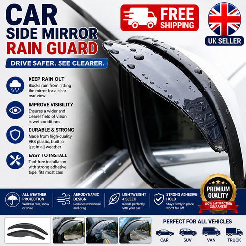 Black car mirror - car,