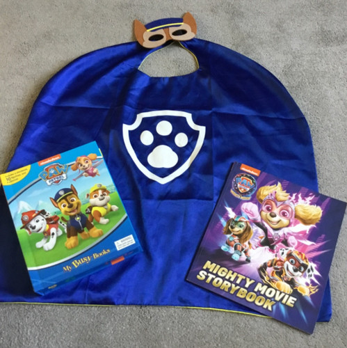 Paw patrol cape - mask,, busy