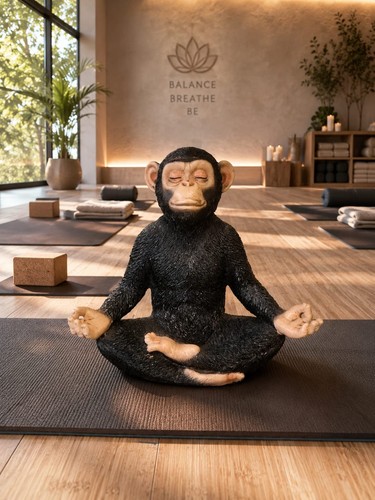 Yoga pose cheeky monkey - pose, in