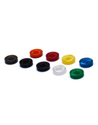Printer shirt button - printer, small