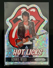 Ronnie Wood Hot Licks Rolling Stones Silver Disco 134/149 Panini Prizm 2024 #11