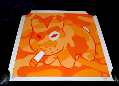 Frank kozik orange camo - camo,