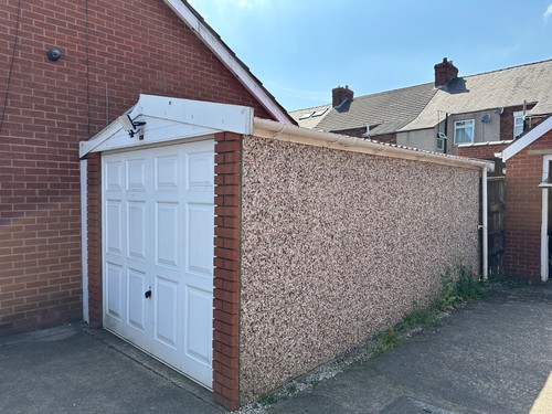 Concrete sectional garage - concrete,