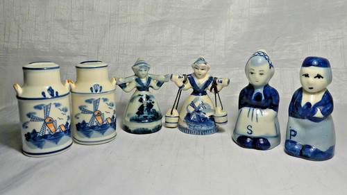 Vintage small delft dutch - small,