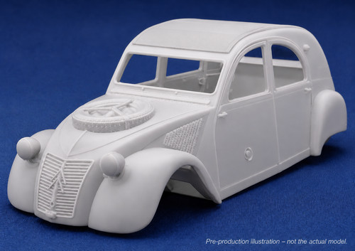 Citroen 2cv sahara scale - 2cv,