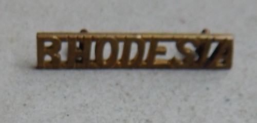 Wwii rhodesia metal - wwii,