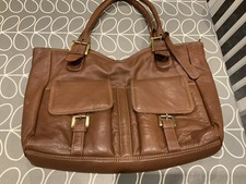 Clarks Leather Handbag Tan