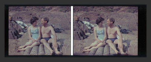 Stereo glass slide at - glass,