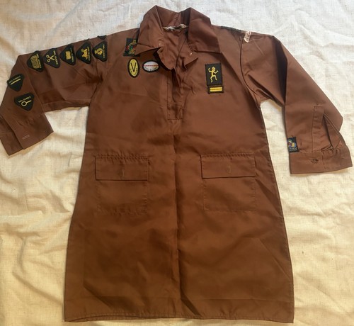 Vintage 70s 80s girl guide - girl,