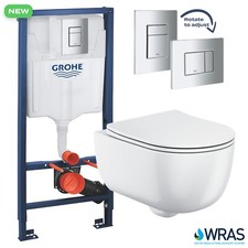 Rimless Wall Hung Toilet Pan