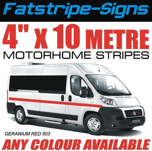 Motorhome stripes caravan - motorhome,