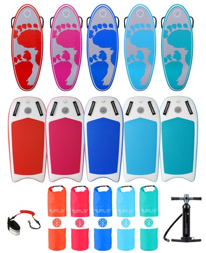 Two bare feet inflatable - bare,